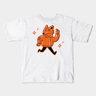 Teen Fox. Running Fox. Fox Runner Kids T-Shirt